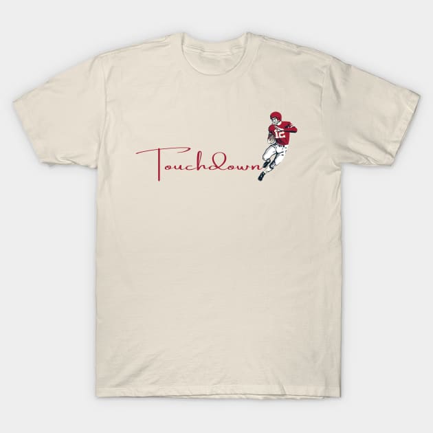 Touchdown Texans! T-Shirt by Rad Love